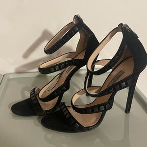 PRADA Square Studded Heels